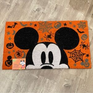 NEW Disney Mickey Mouse‎ Halloween Coir Welcome Doormat Decor Outdoor Mat